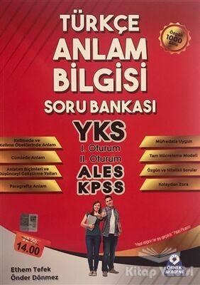 Türkçe Anlam Bilgisi Soru Bankası - 1