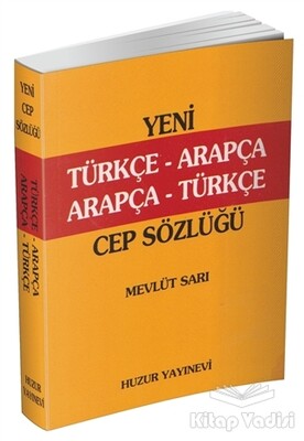 Türkçe-Arapça, Arapça-Türkçe Cep Sözlük (K. Kapak) - Huzur Yayınevi