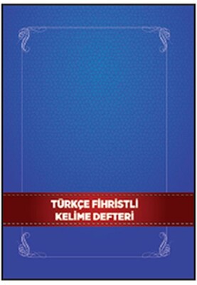 Türkçe Fihristli Kelime Defteri - Karatay Akademi Yayınları