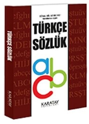 Türkçe Sözlük - Karatay Akademi Yayınları
