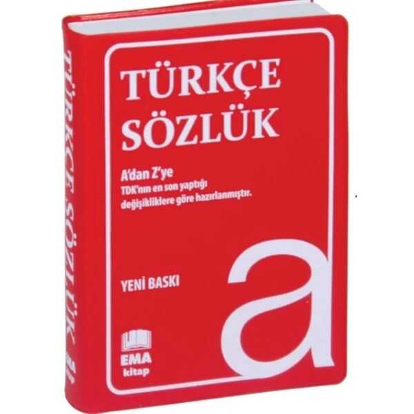 Ema Kitap - Türkçe Sözlük ADan ZYe Tdk Uyumlu Plastik Kapak