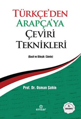 Türkçe’den Arapça’ya Çeviri Teknikleri - Ensar Neşriyat