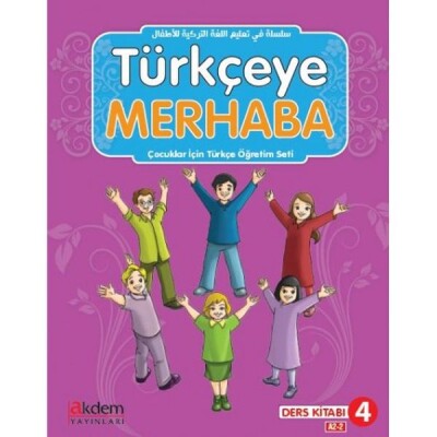 Türkçeye Merhaba A2-2 Ders Kitabı + Çalışma Kitabı (Ders Kitabı 4) - Akdem Yayınları