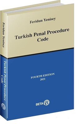 Turkish Penal Procedure Code - Beta Yayınevi