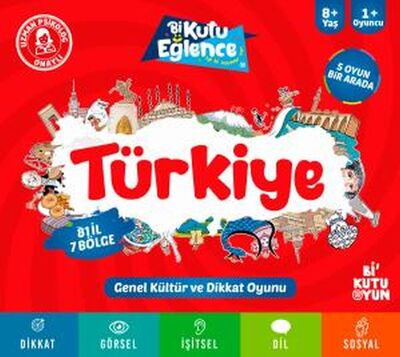 Türkiye Dikkat Ve Genel Kültür Oyunu - 1