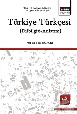 Türkiye Türkçesi - Eğitim Yayınevi