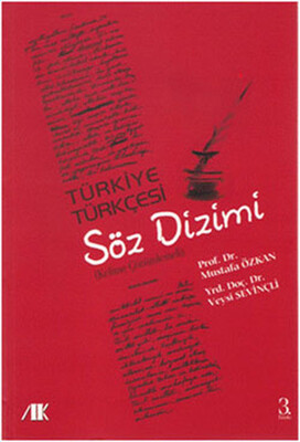 Türkiye Türkçesi Söz Dizimi - Akademik Kitaplar