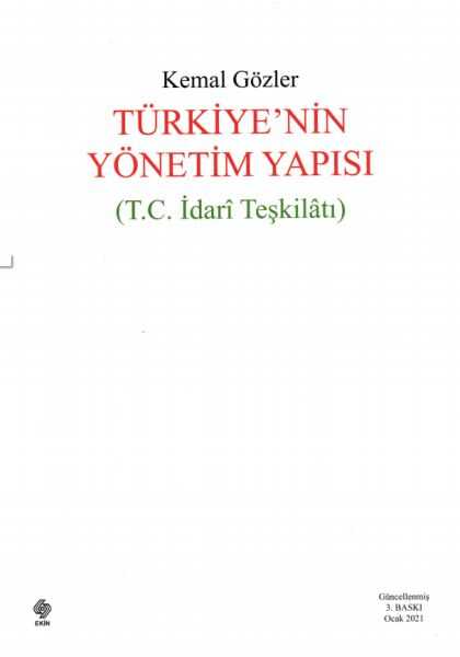 Ekin Yayınevi - Türkiyenin Yönetim Yapısı