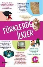 Türklerde İlkler - 1