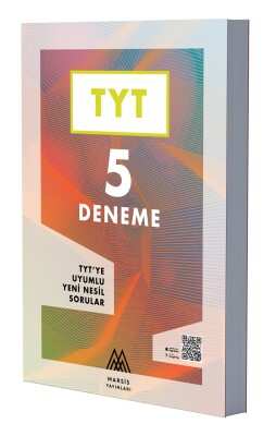 TYT 5 Deneme Marsis Yayınları - Marsis Yayınları TYT