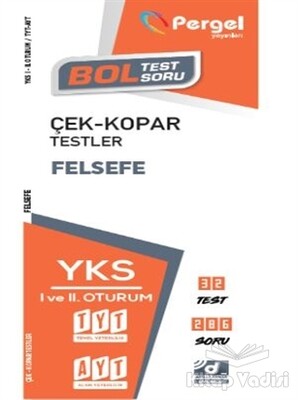 TYT - AYT Felsefe Çek-Kopar Testler - Pergel Yayınları