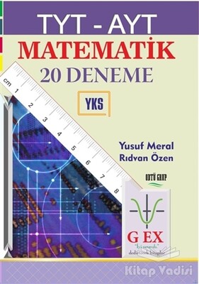 TYT - AYT Matematik 20 Deneme - Yazarın Kendi Yayını - Yusuf Meral