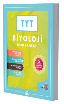 TYT Biyoloji Soru Bankası 5 Deneme Hediyeli-Video Çözümlü - 1