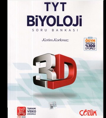 TYT Biyoloji Soru Bankası - 3D Yayınları
