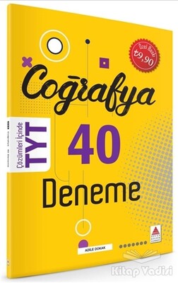 TYT Coğrafya 40 Deneme - Delta Kültür Yayınevi