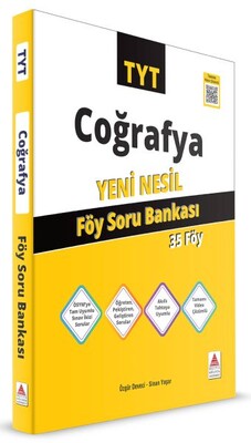 TYT Coğrafya Föy Soru Bankası - Delta Kültür Yayınevi