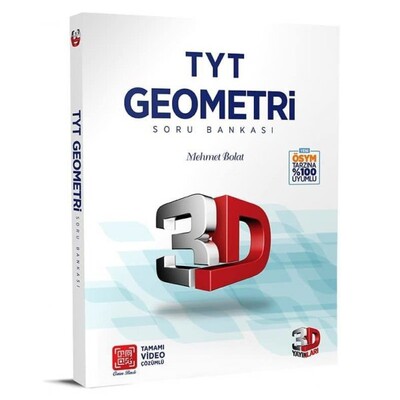 TYT Geometri Soru Bankası - 3D Yayınları