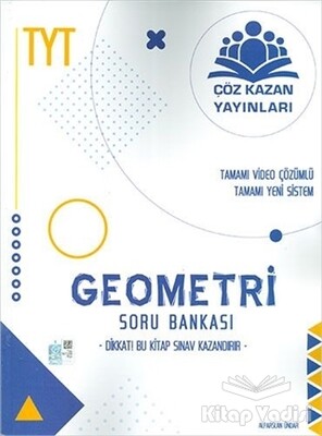 TYT Geometri Yeni Nesil Soru Bankası - Çöz Kazan Yayınları