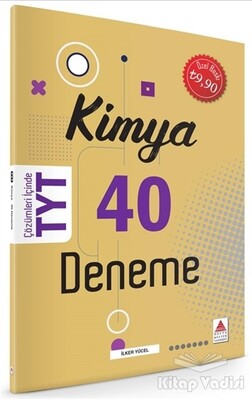 TYT Kimya 40 Deneme - Delta Kültür Yayınevi