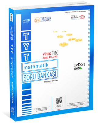 2022 TYT Matematik Soru Bankası - Üç Dört Beş Yayıncılık