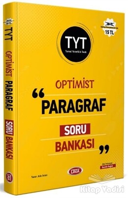 TYT Optimist Paragraf Soru Bankası - Data Yayınları - Üniversite Ders Kitapları