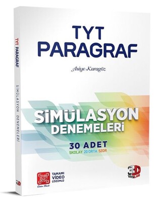 TYT Paragraf 10'lu Simülasyon Denemeleri - 3D Yayınları