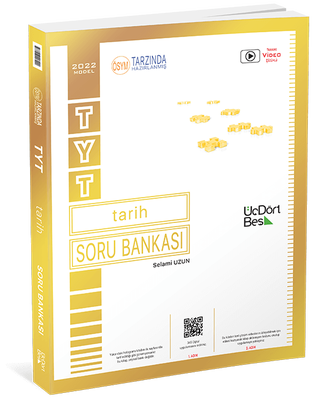 2021 TYT Tarih Soru Bankası - Üç Dört Beş Yayıncılık