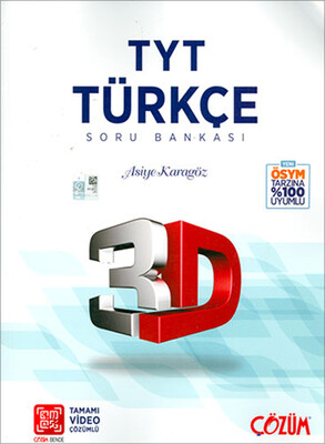 TYT Türkçe Soru Bankası - 3D Yayınları