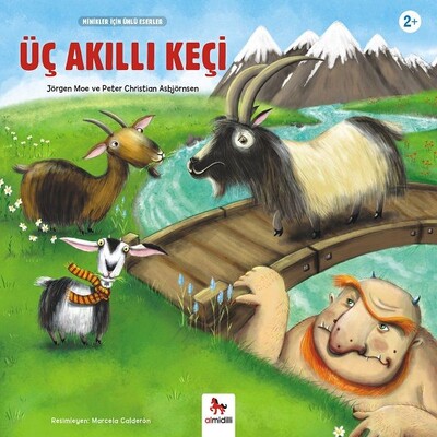 Üç Akıllı Keçi - Minikler İçin Ünlü Eserler - Almidilli