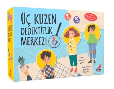 Üç Kuzen Dedektiflik Merkezi 10 Kitap Set - Erdem Çocuk