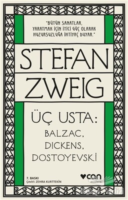 Üç Usta: Balzac, Dickens, Dostoyevski - Can Sanat Yayınları