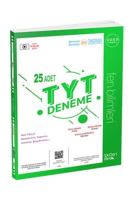 ÜçDörtBeş 2022 Model TYT 25 li Fen Bilimleri Deneme - 1