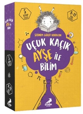 Uçuk Kaçık Ayşe ile Bilim (5 kitap Takım) - Erdem Yayınları