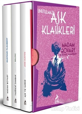 Unutulmaz Aşk Klasikleri (3 Kitap Takım) - Ren Kitap