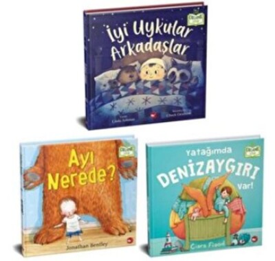 Uyumaya Gidiyorum Seti - Organik Kitap (3 Kitap Takım) - Beyaz Balina Yayınları