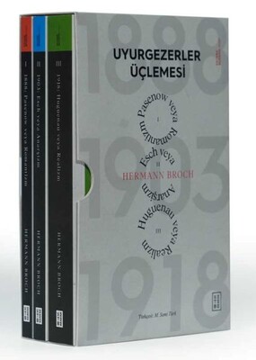 Uyurgezerler Üçlemesi (3 Cilt Kutulu) - Ketebe Yayınları