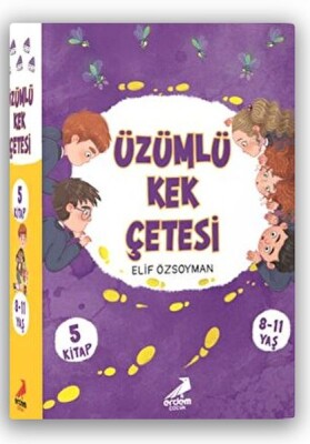 Üzümlü Kek Çetesi Seti (5 Kitap Takım) - Erdem Çocuk