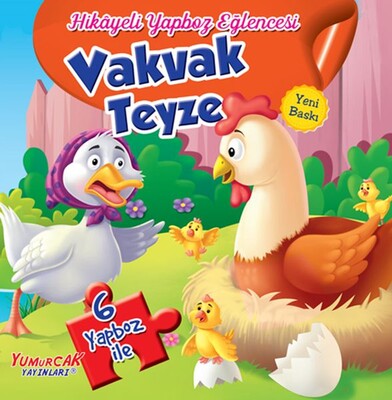 Vakvak Teyze - Hikayeli Yapboz Eğlencesi - Yumurcak Yayınları