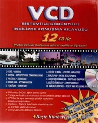 VCD Sistemi ile Görüntülü İngilizce Konuşma Kılavuzu (12 CD ile) - 1