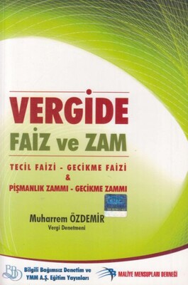 Vergide Faiz ve Zam - Akis Kitap