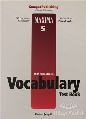 Vocabulary Test Book - Maxima 5 - 1