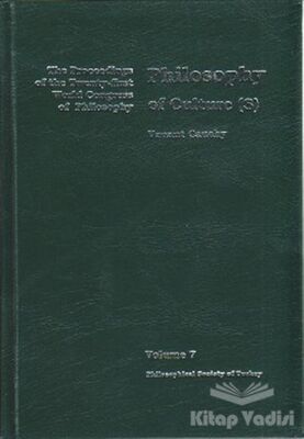 Volume 7: Philosophy of Culture(s) - 1