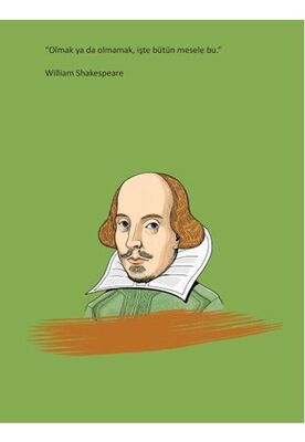 William Shakespeare Ciltli Defter - 1