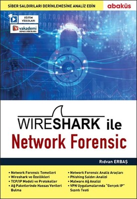Wireshark ile Network Forensic (Eğitim Videolu) - Abaküs Yayınları