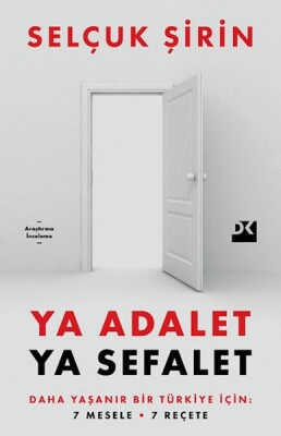 Ya Adalet Ya Sefalet - Doğan Kitap