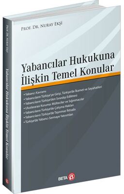 Yabancılar Hukukuna İlişkin Temel Konular - 1