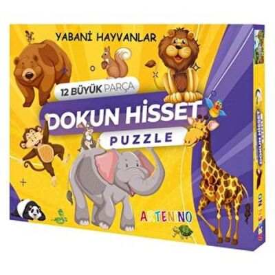 Yabani Hayvanlar - Dokun Ve Hisset Puzzle - 1