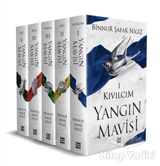 Yangın Mavisi Set (5 Kitap Takım Kutulu) - 1