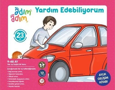 Yardım Edebiliyorum - 23. Ay Gelişim Kitabı - Adım Adım Bebek Eğitimi