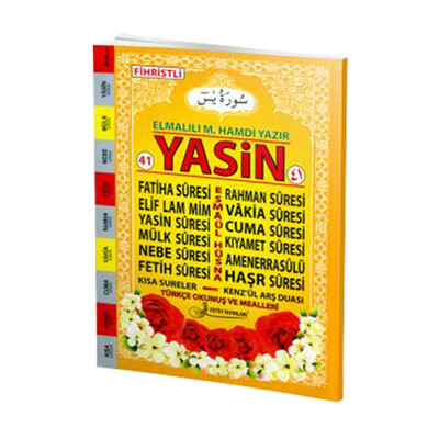 Yasin Türkçe Okunuş ve Mealleri (Kod F018) - Fetih Yayınları